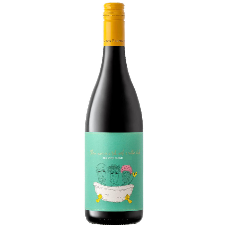 Black Elephant Vintners Three Men in a Tub with a Rubber Duck Red Blend